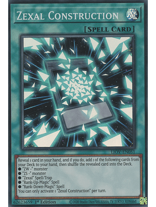 Zexal Construction - LIOV-EN051 - Super Rare 