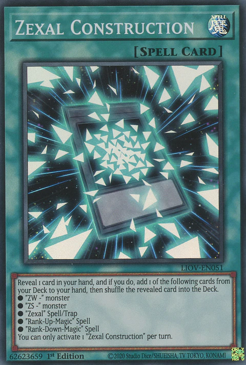 Zexal Construction - LIOV-EN051 - Super Rare 