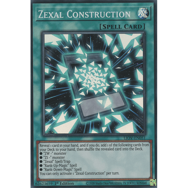 Zexal Construction - LIOV-EN051 - Super Rare 
