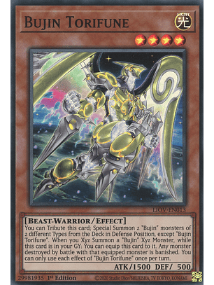 Bujin Torifune - LIOV-EN013 - Super Rare 