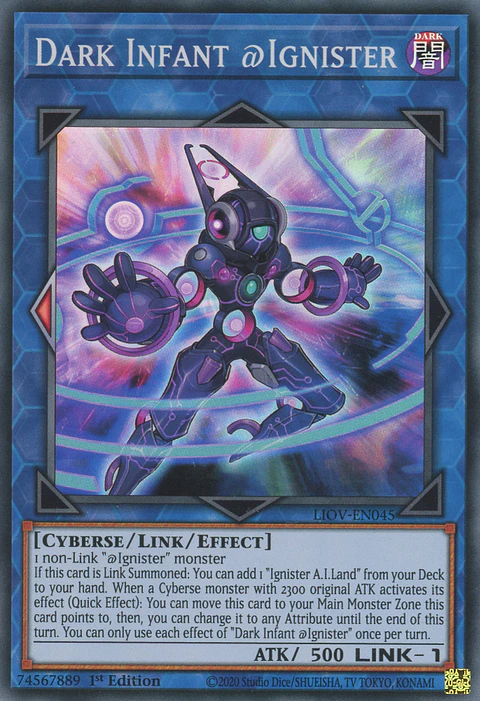 Dark Infant @Ignister - LIOV-EN045 - Super Rare