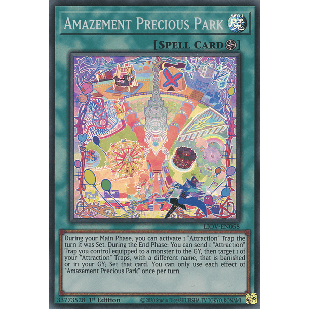 Amazement Precious Park - LIOV-EN058 - Super Rare