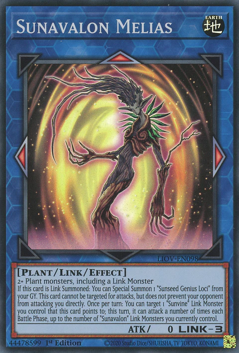Sunavalon Melias - LIOV-EN098 - Super Rare
