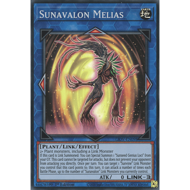 Sunavalon Melias - LIOV-EN098 - Super Rare