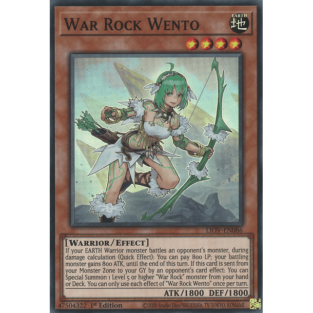 War Rock Wento - LIOV-EN086 - Super Rare
