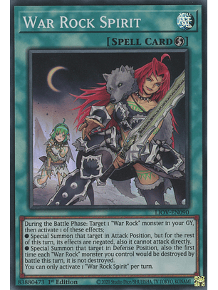 War Rock Spirit - LIOV-EN090 - Super Rare 