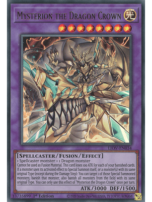 Mysterion the Dragon Crown - LIOV-EN034 - Ultra Rare