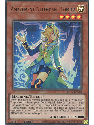 Amazement Attendant Comica - LIOV-EN008 - Ultra Rare 
