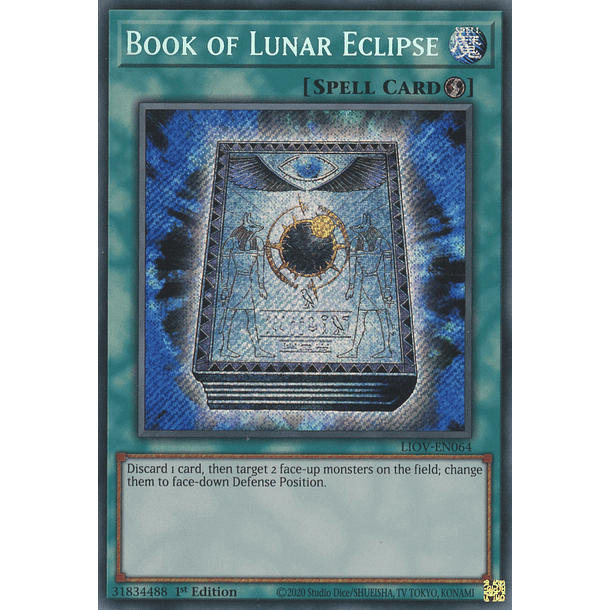 Book of Lunar Eclipse - LIOV-EN064 - Secret Rare 