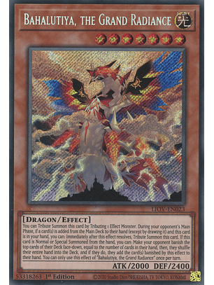 Bahalutiya, the Grand Radiance - LIOV-EN023 - Secret Rare 