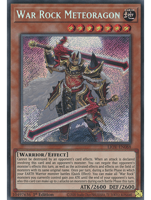 War Rock Meteoragon - LIOV-EN088 - Secret Rare