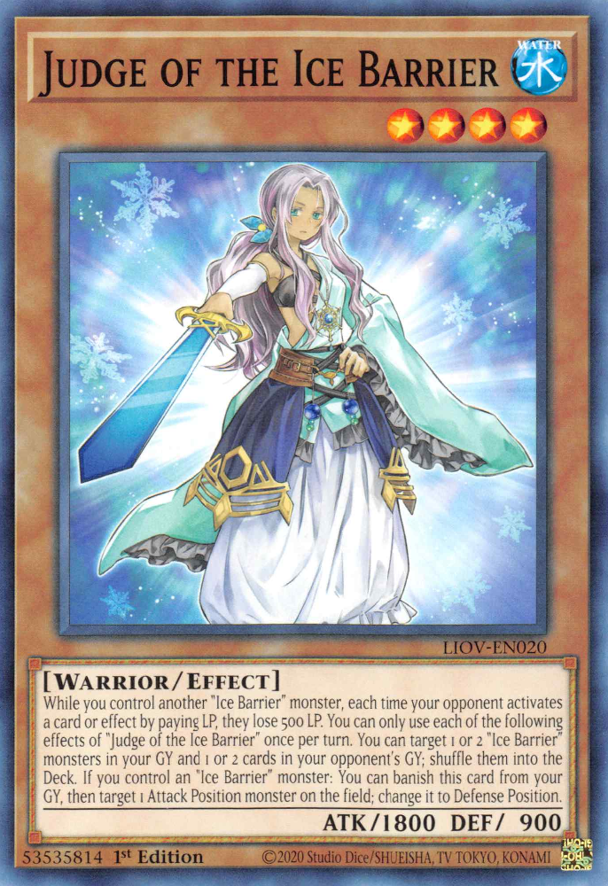 Judge of the Ice Barrier - LIOV-EN020 - Common 1