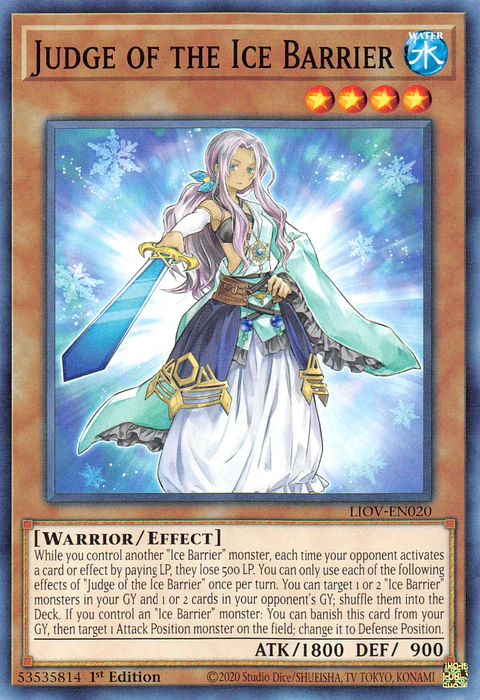 Judge of the Ice Barrier - LIOV-EN020 - Common