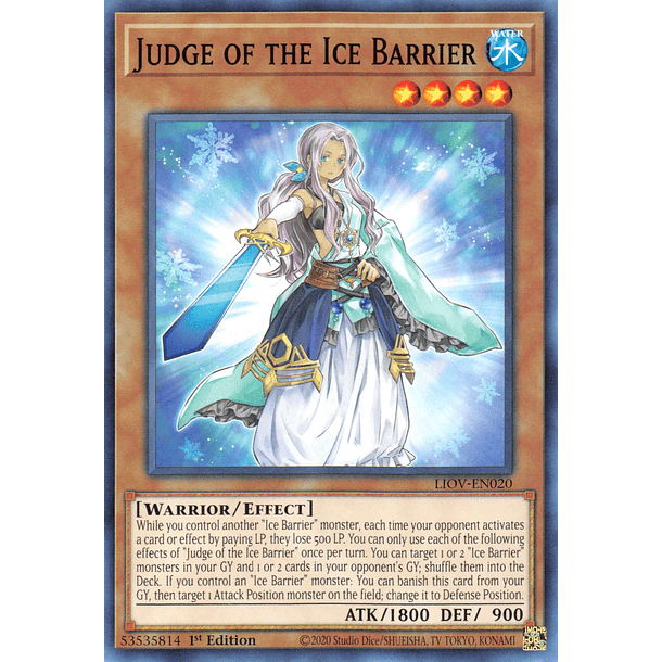 Judge of the Ice Barrier - LIOV-EN020 - Common