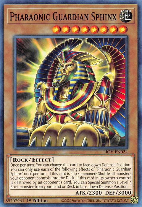 Pharaonic Guardian Sphinx - LIOV-EN024 - Common