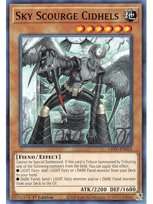 Sky Scourge Cidhels - LIOV-EN025 - Common