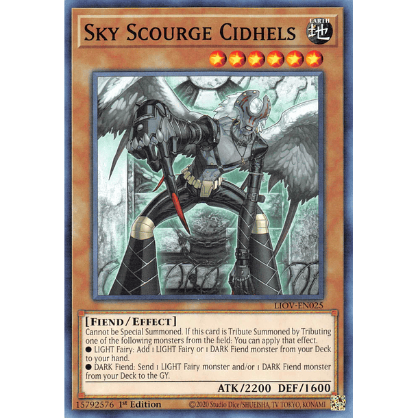 Sky Scourge Cidhels - LIOV-EN025 - Common