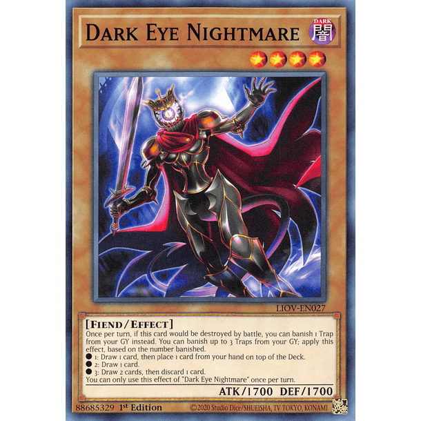 Dark Eye Nightmare - LIOV-EN027 - Common 
