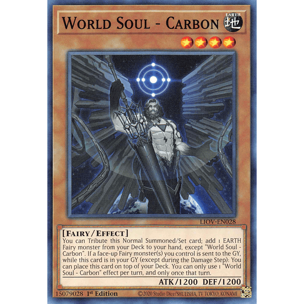 World Soul - Carbon - LIOV-EN028 - Common