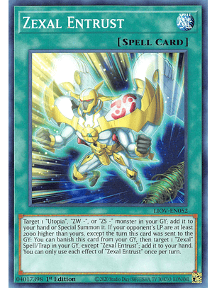 Zexal Entrust - LIOV-EN052 - Common