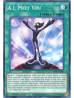 A.I. Meet You - LIOV-EN060 - Common