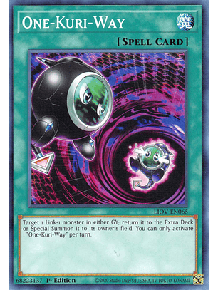 One-Kuri-Way - LIOV-EN065 - Common