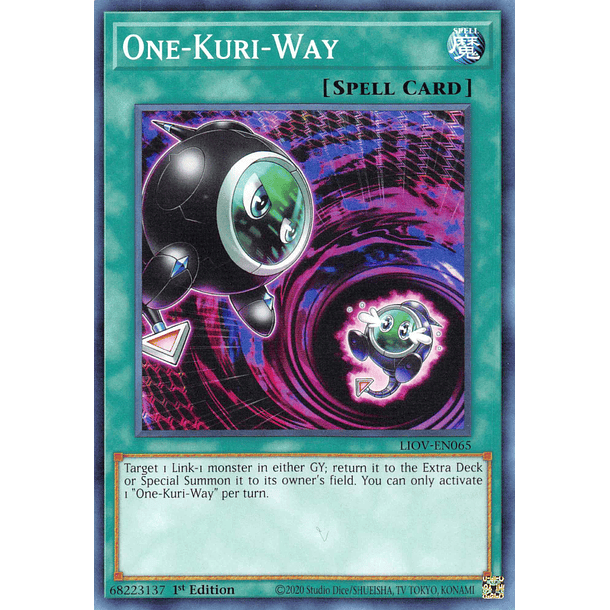 One-Kuri-Way - LIOV-EN065 - Common
