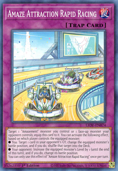 Amaze Attraction Rapid Racing - LIOV-EN074 - Common