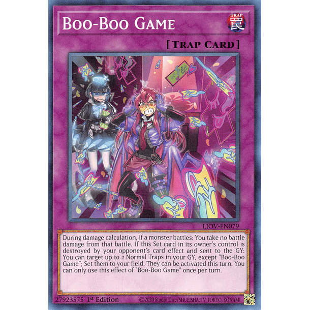 Boo-Boo Game - LIOV-EN079 - Common