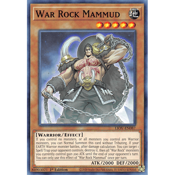 War Rock Mammud - LIOV-EN087 - Common