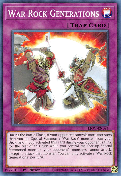 War Rock Generations - LIOV-EN091 - Common