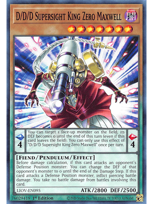 D/D/D Supersight King Zero Maxwell - LIOV-EN095 - Common