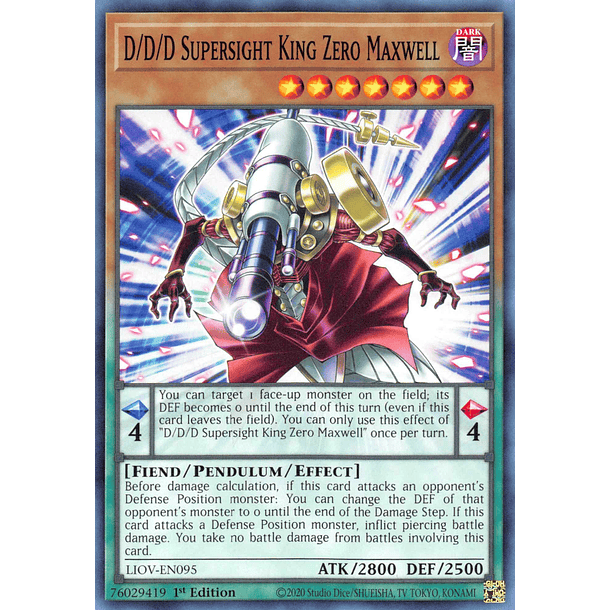 D/D/D Supersight King Zero Maxwell - LIOV-EN095 - Common