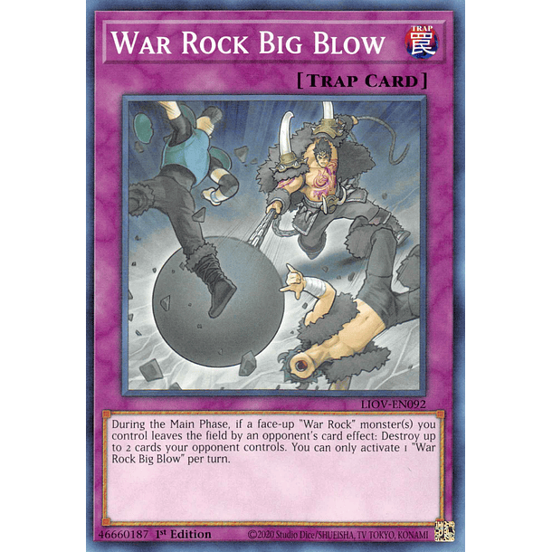 War Rock Big Blow - LIOV-EN092 - Common
