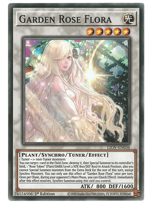 Garden Rose Flora - LIOV-EN036 - Super Rare