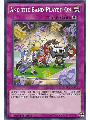 And the Band Played On - MP15-EN045 - Common