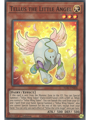 Tellus the Little Angel - EGS1-EN006 - Super Rare