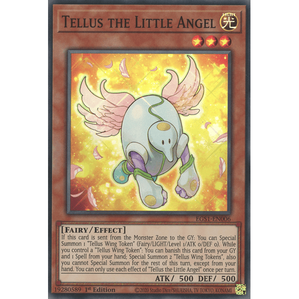Tellus the Little Angel - EGS1-EN006 - Super Rare