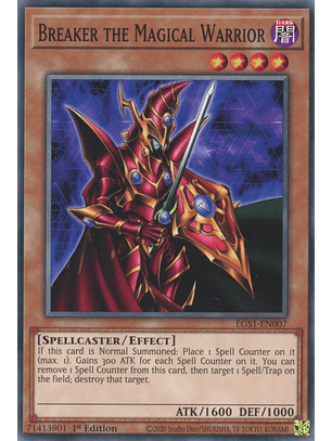 Breaker the Magical Warrior - EGS1-EN007 - Common 