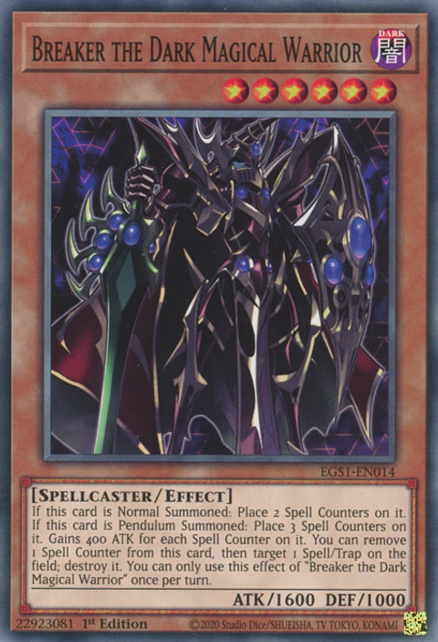 Breaker the Dark Magical Warrior - EGS1-EN014 - Common 