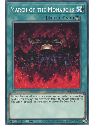 March of the Monarchs - EGS1-EN027 - Common 