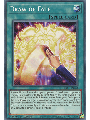 Draw of Fate - EGS1-EN033 - Common 