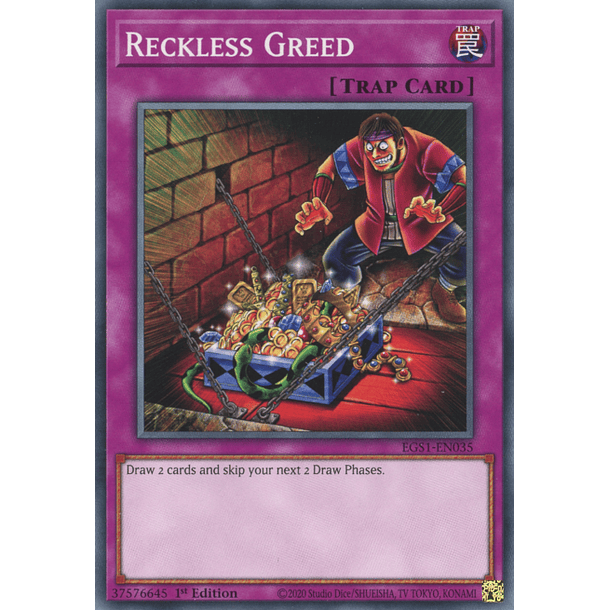 Reckless Greed - EGS1-EN035 - Common