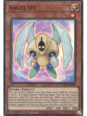Angel O1 - EGO1-EN006 - Super Rare 