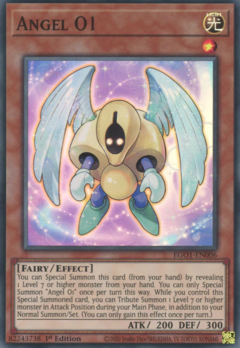 Angel O1 - EGO1-EN006 - Super Rare 