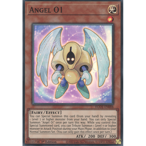 Angel O1 - EGO1-EN006 - Super Rare 