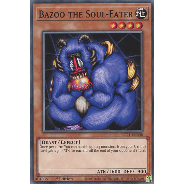 Bazoo the Soul-Eater - EGO1-EN008 - Common