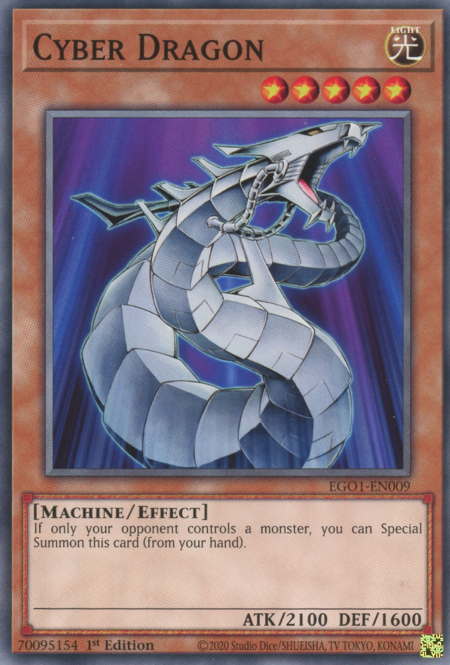 Cyber Dragon - EGO1-EN009 - Common 1