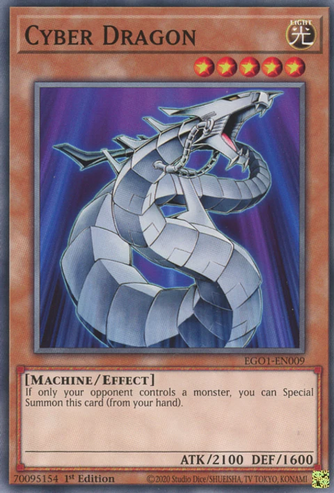 Cyber Dragon - EGO1-EN009 - Common