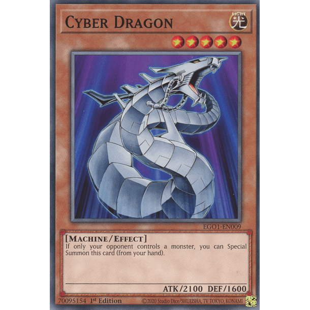 Cyber Dragon - EGO1-EN009 - Common